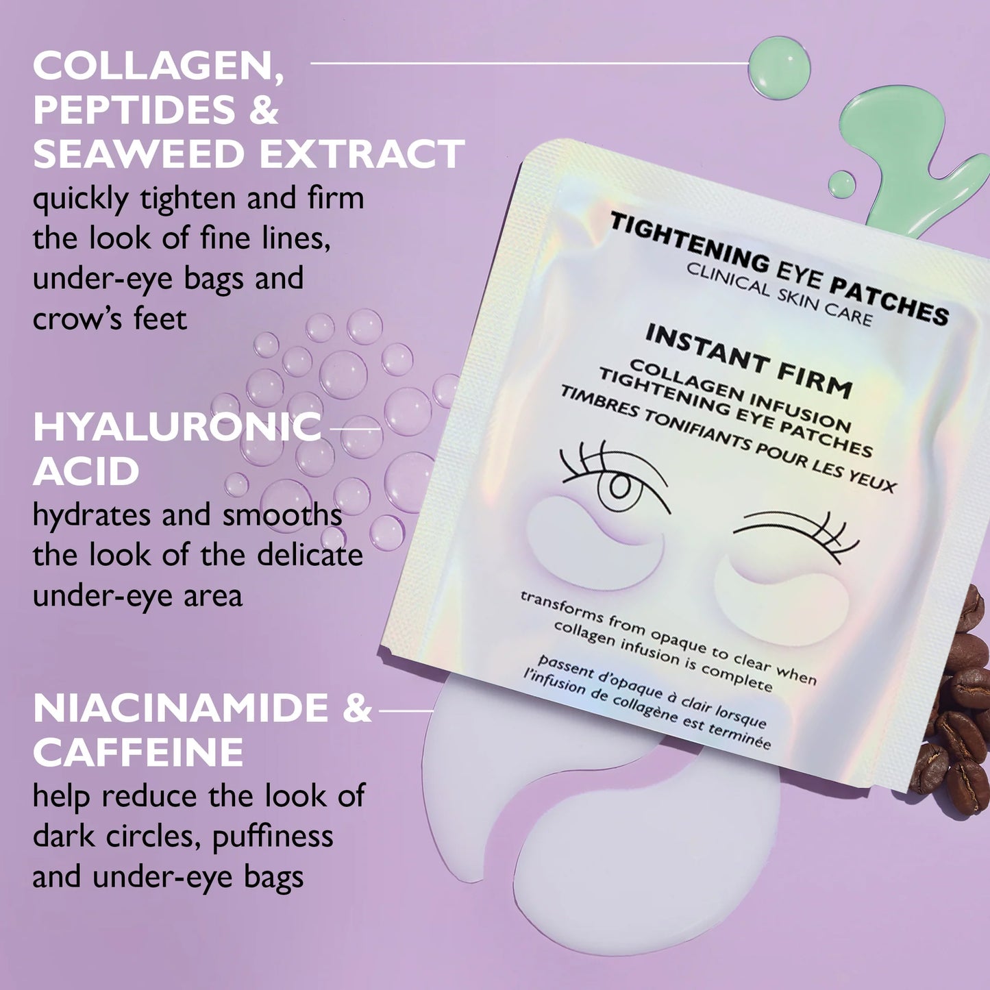 Instant FIRMx Collagen Infusion Tightening Eye Patches: A Revolution for Your Under - Eyes