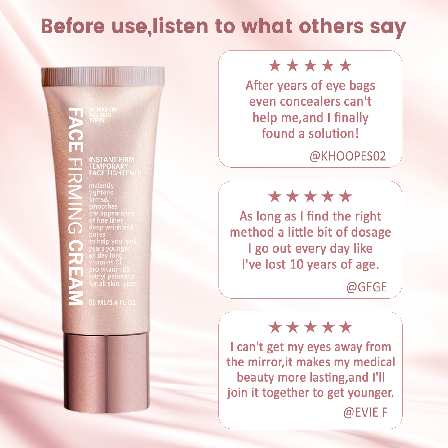 🎄Last Day Discount: 87% OFF 🌸【Official Brand Store】Second Generation Instant Face Tightener & Primer🌟