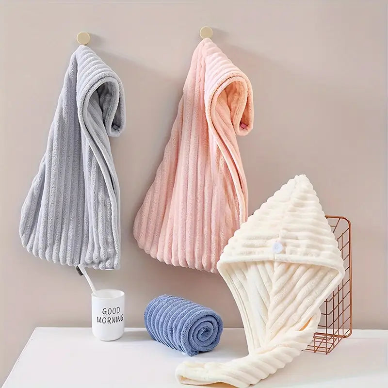 š„Last Day Sale 80% OFFš„BUY 2 GET 1 FREEšQuick-Dry Absorbent Hair Towel Cap