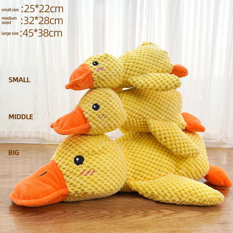 Vivahine Calming Duck Toy (✔️ Non-Toxic Chew-Resistant Fabric)