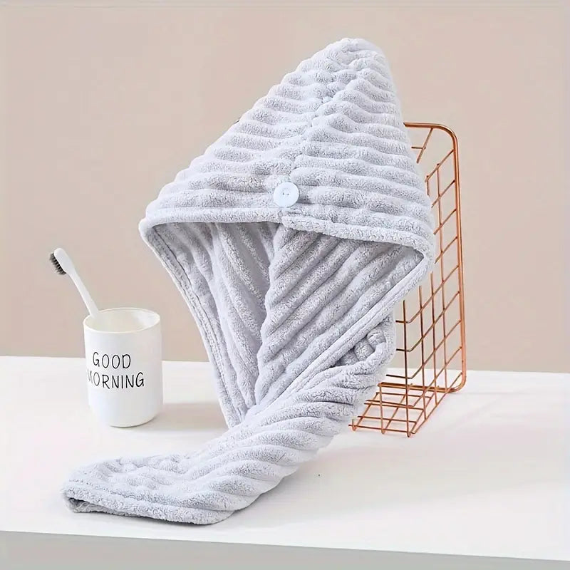š„Last Day Sale 80% OFFš„BUY 2 GET 1 FREEšQuick-Dry Absorbent Hair Towel Cap