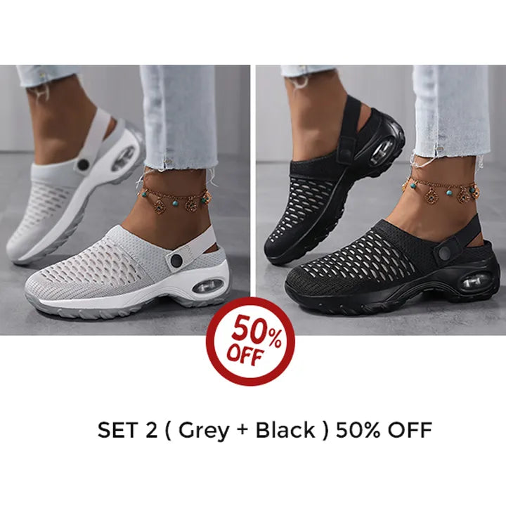 ⭐Last Day Sale 50% OFF⭐Orthopedic Clogs With Air Cushion Support to Reduce Back and Knee Pressure