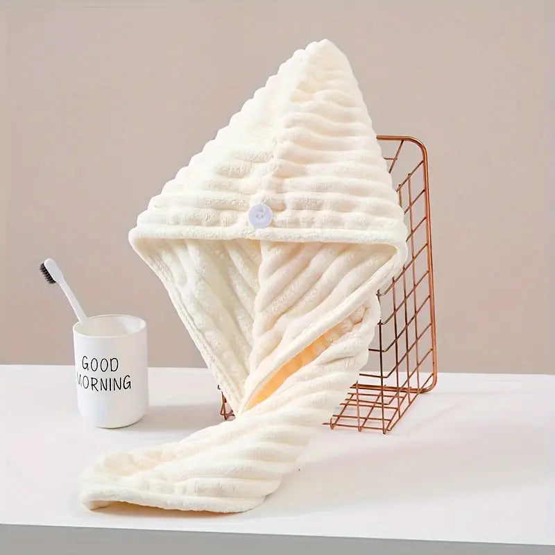 š„Last Day Sale 80% OFFš„BUY 2 GET 1 FREEšQuick-Dry Absorbent Hair Towel Cap