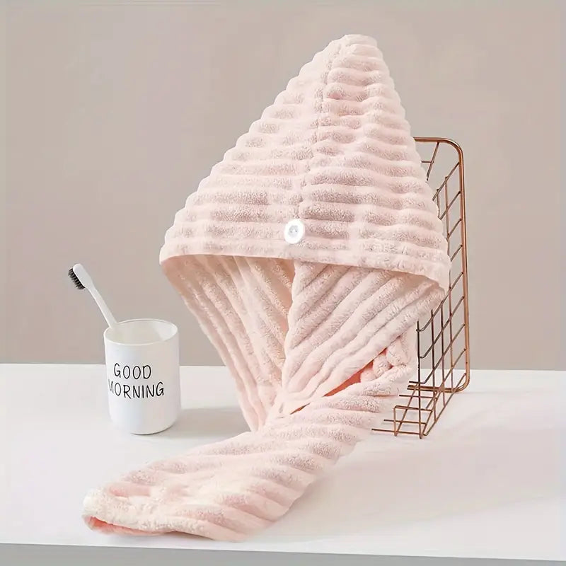 š„Last Day Sale 80% OFFš„BUY 2 GET 1 FREEšQuick-Dry Absorbent Hair Towel Cap