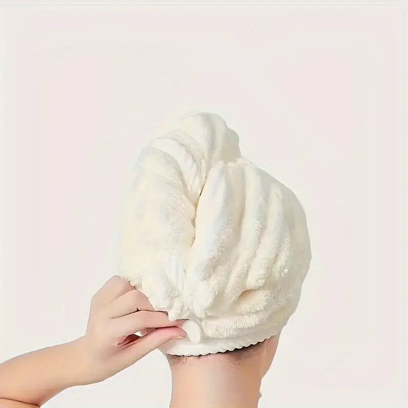 š„Last Day Sale 80% OFFš„BUY 2 GET 1 FREEšQuick-Dry Absorbent Hair Towel Cap