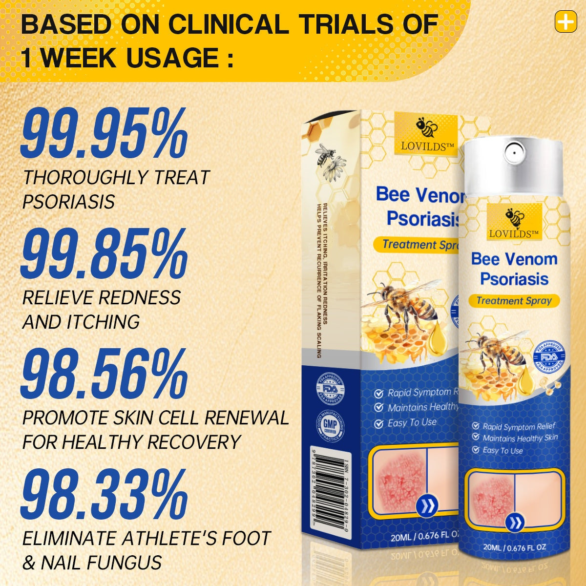 🔥LOVILDS™PsoriaHeal psoriasis Spray pro(🔥 60% off bundle purchase last day limited 🔥)