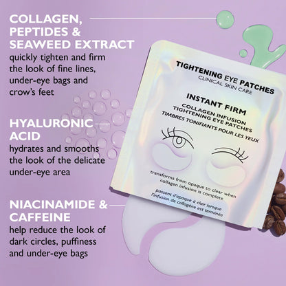 Instant FIRMx Collagen Infusion Tightening Eye Patches: A Revolution for Your Under - Eyes