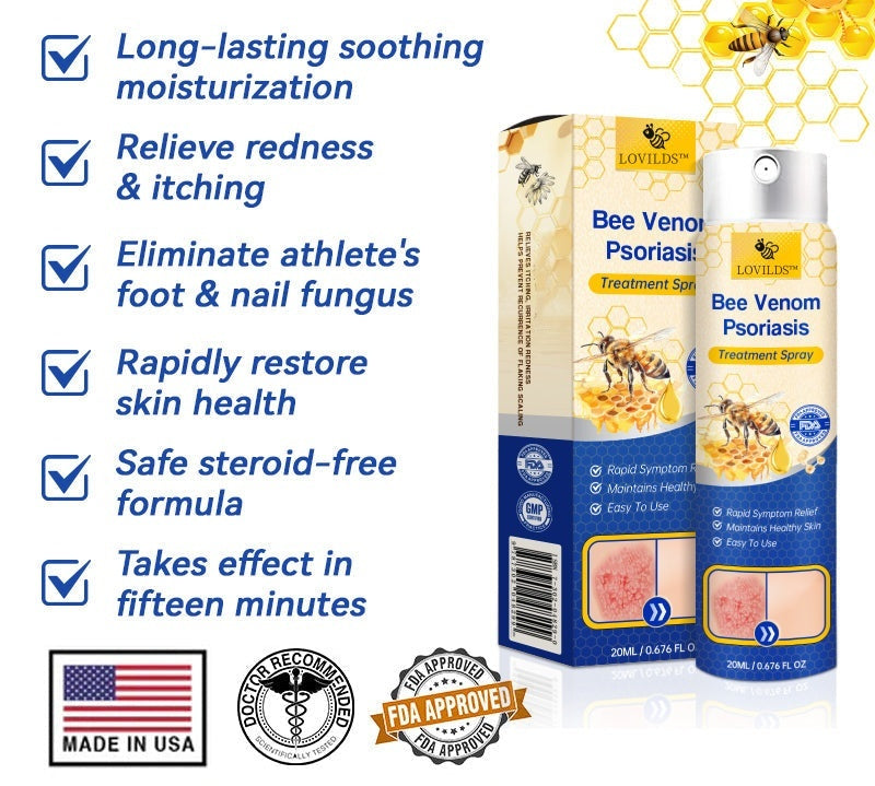 🔥LOVILDS™PsoriaHeal psoriasis Spray pro(🔥 60% off bundle purchase last day limited 🔥)