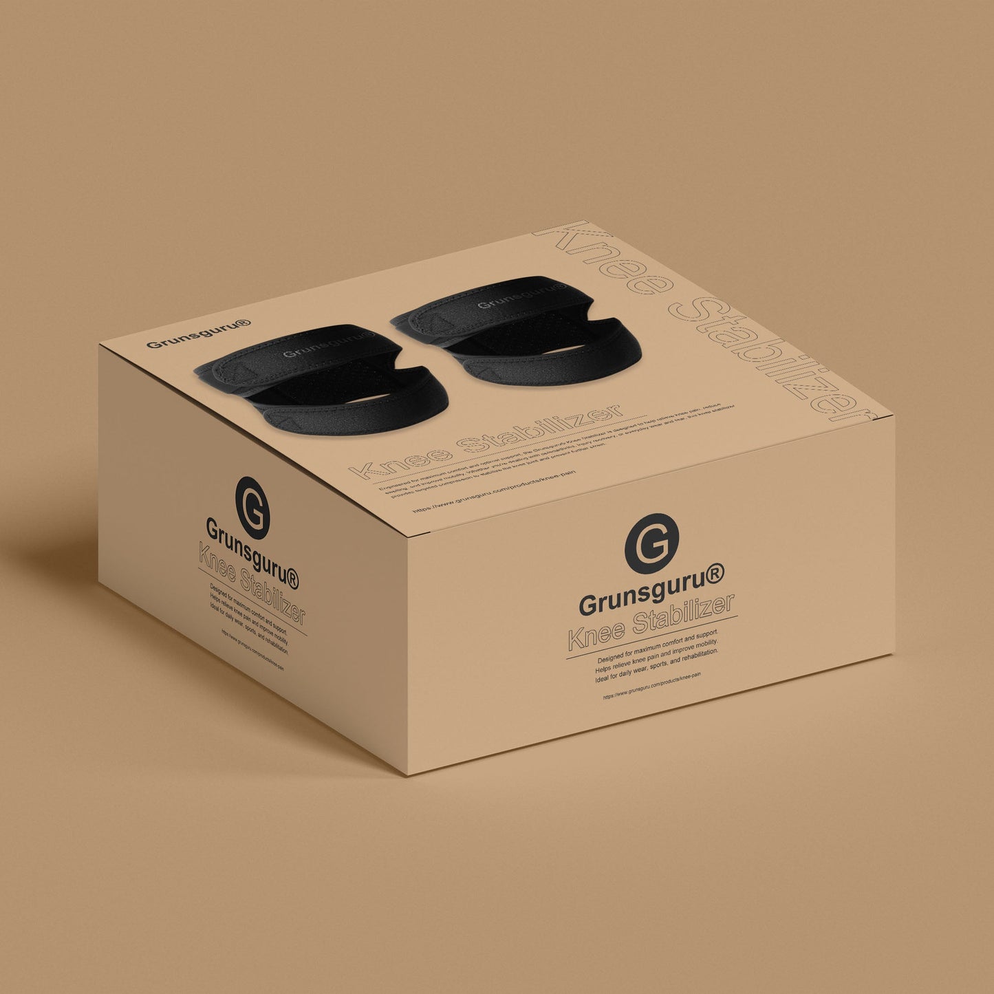 Grunsguru® Knee Stabilizer Relieves Arthritic Knee Pain