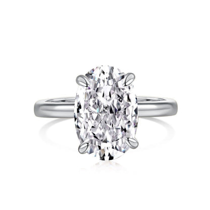【 Official Brand Store 】Old money wind star pigeon egg diamond ring(🎄Christmas pre-sale discount⛄⛄)